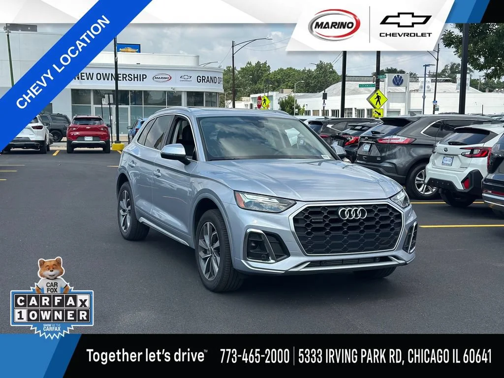 Used 2023 Silver Audi Premium 45 TFSI S line quattro image 1