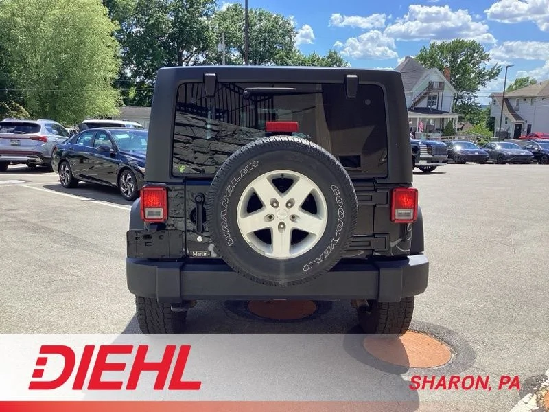 Used 2017 Black Clearcoat Jeep Unlimited Sport image 6