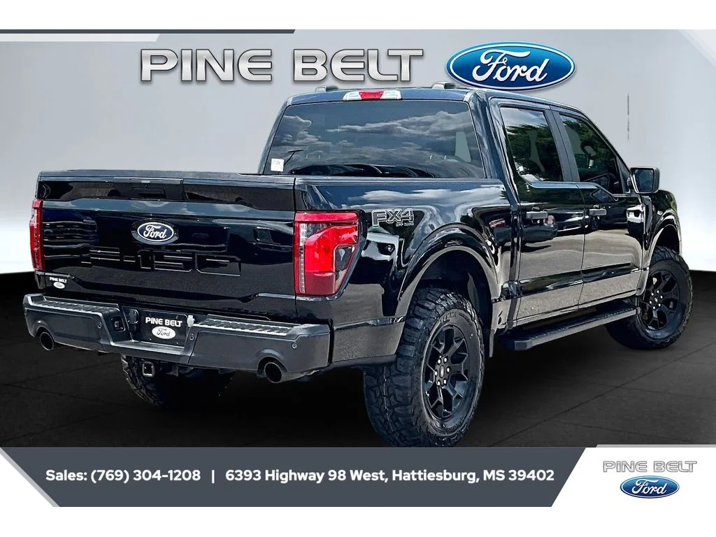 Used 2024 Agate Black Metallic Ford STX image 11