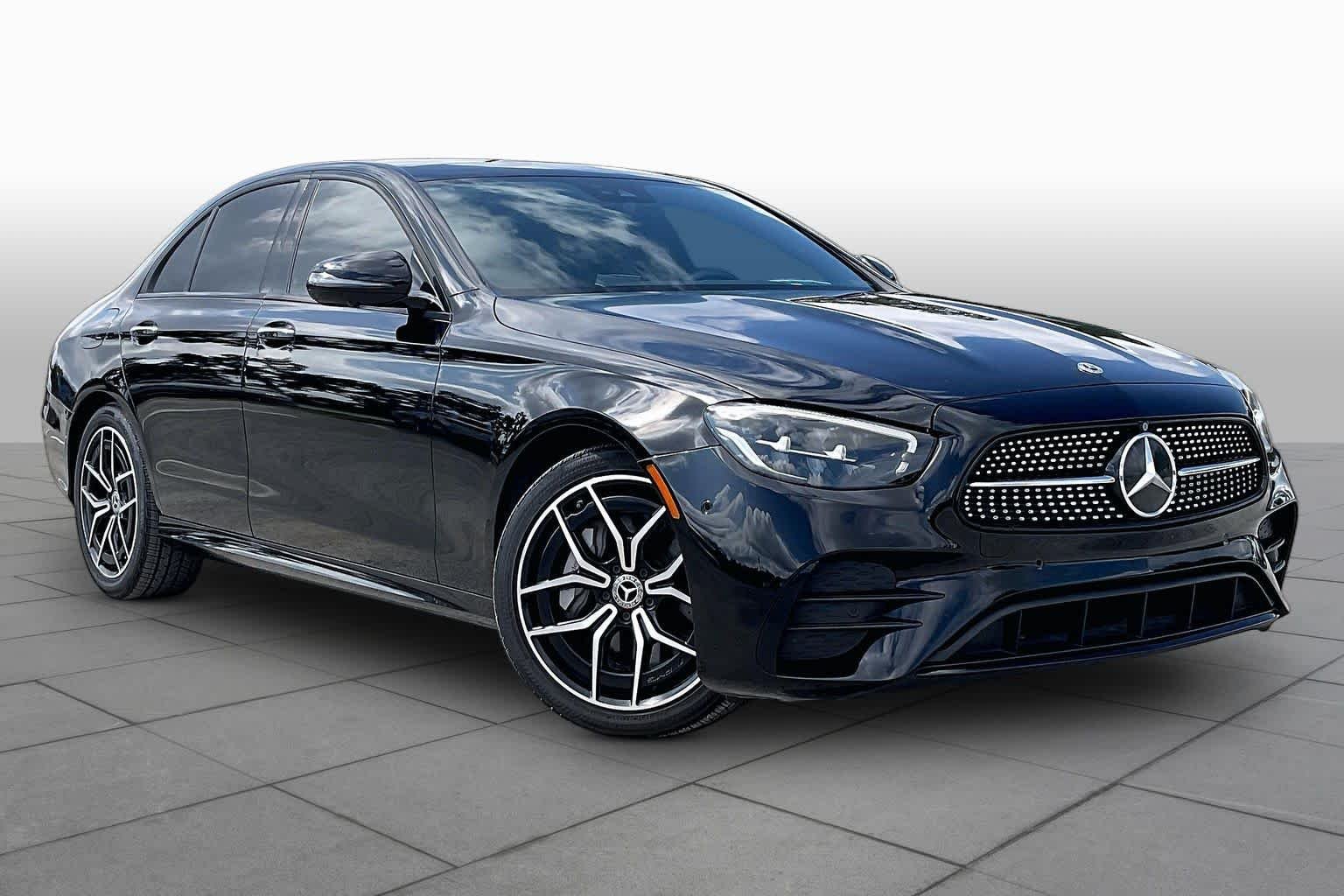 Used 2022 BLACK Mercedes-Benz E 350 image 3