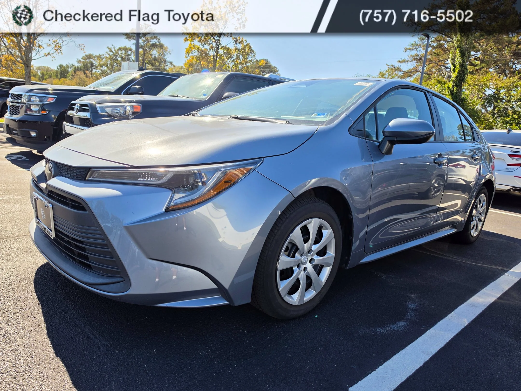 Used 2023 Celestite Toyota LE image 1