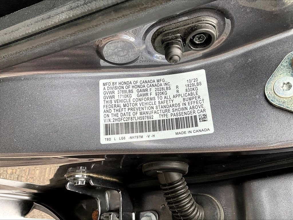 Used 2020 Gray Honda Sport image 34