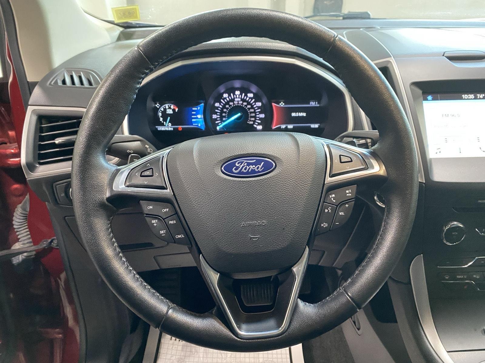 Used 2018 Ruby Red Metallic Tinted Clearcoat Ford SEL image 20