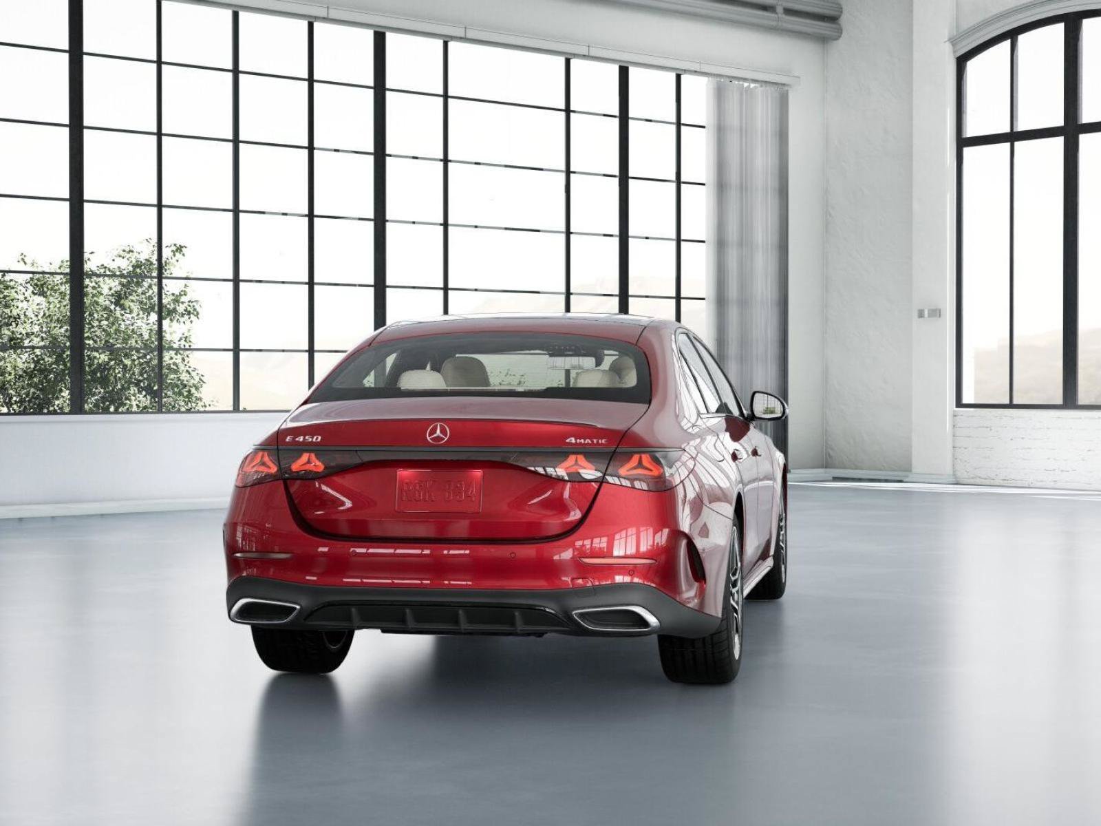 New 2027 MANUFAKTUR Patagonia Red Metallic Mercedes-Benz E 450 4MATIC® Sedan image 24