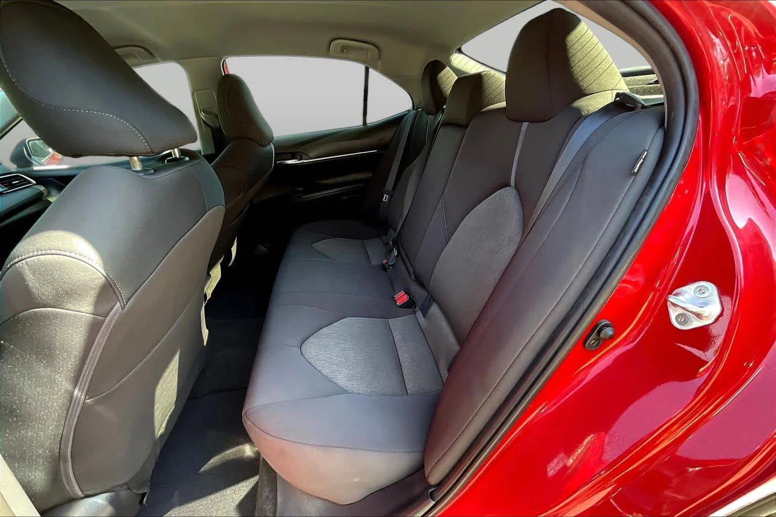 Certified Used 2023 Supersonic Red Toyota LE image 18