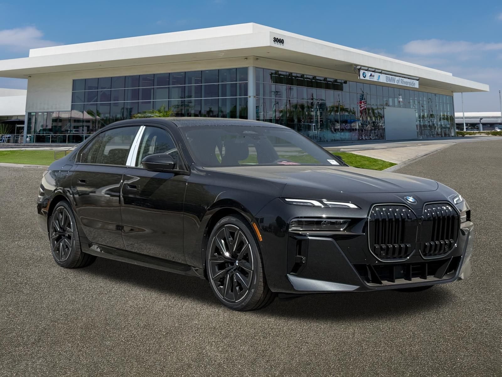 New 2026 Black Sapphire Metallic BMW 740i image 2