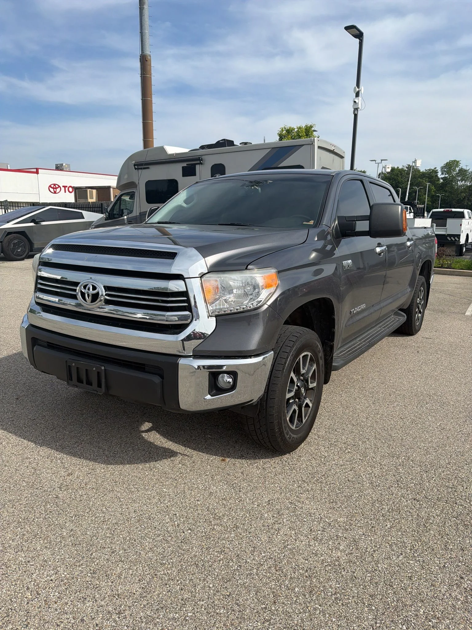 Used 2017 Gray Toyota Limited image 1