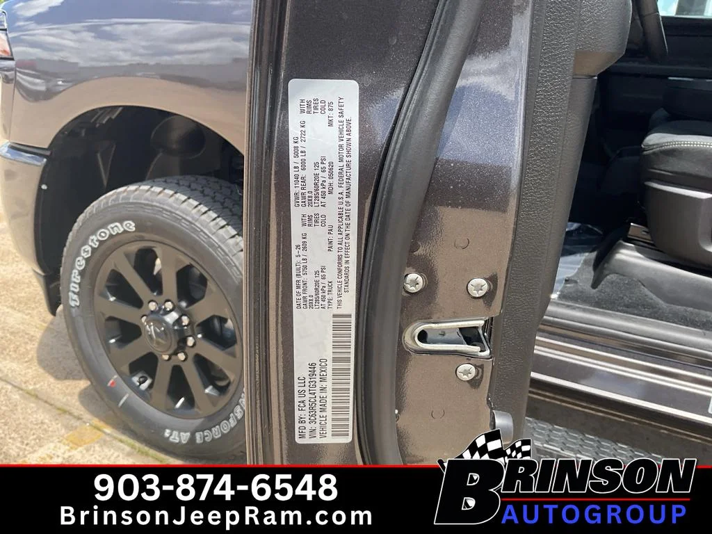New 2026 Granite Crystal Metallic Clearcoat Ram Black Express image 18