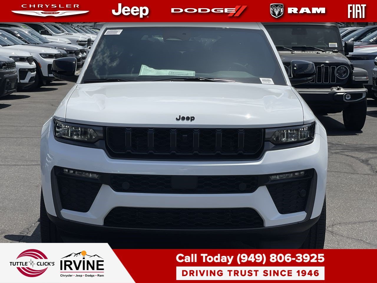 New 2026 Bright White Clear-Coat Exterior Paint Jeep 85th Anniversary Edition image 2