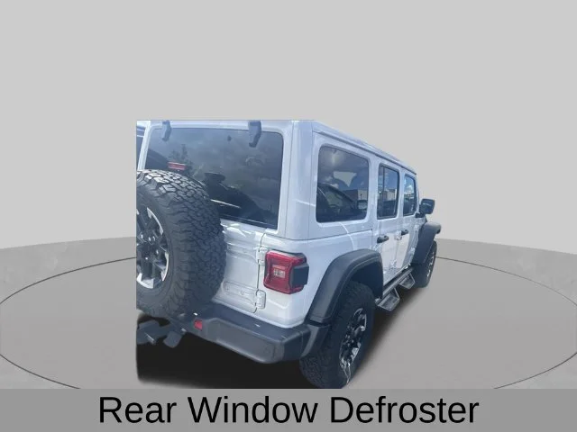 Used 2025 White Jeep Rubicon 4xe image 6