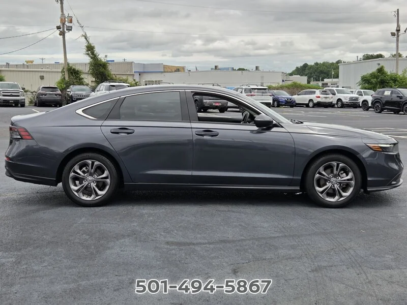 Used 2024 Meteorite Gray Metallic Honda EX image 6
