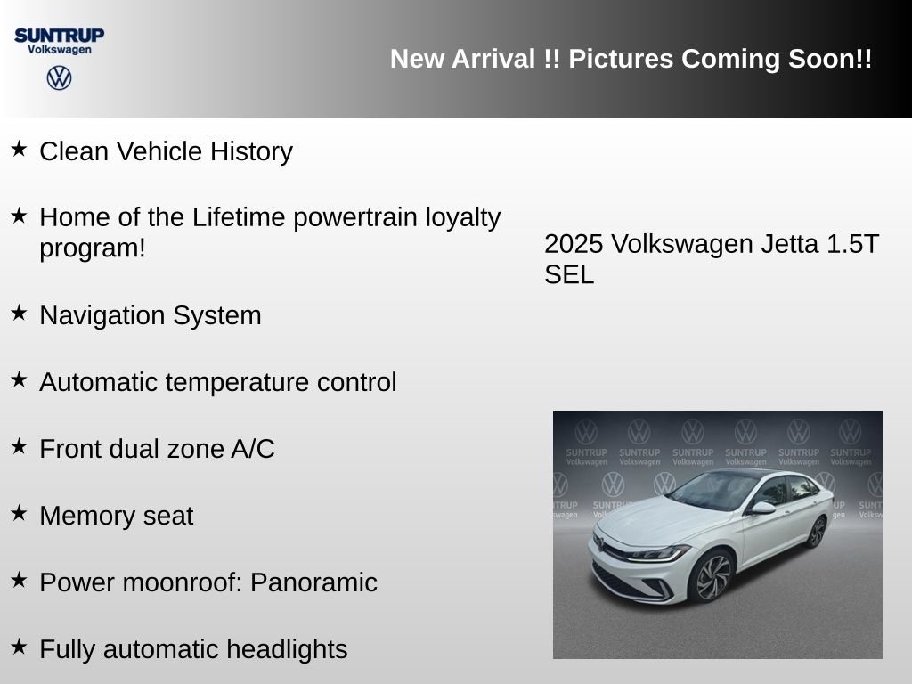Used 2025 White Volkswagen 1.5T SEL image 5