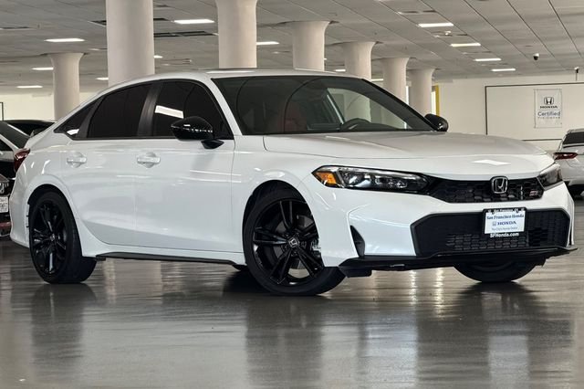 Certified Used 2025 Platinum White Pearl Honda  image 2