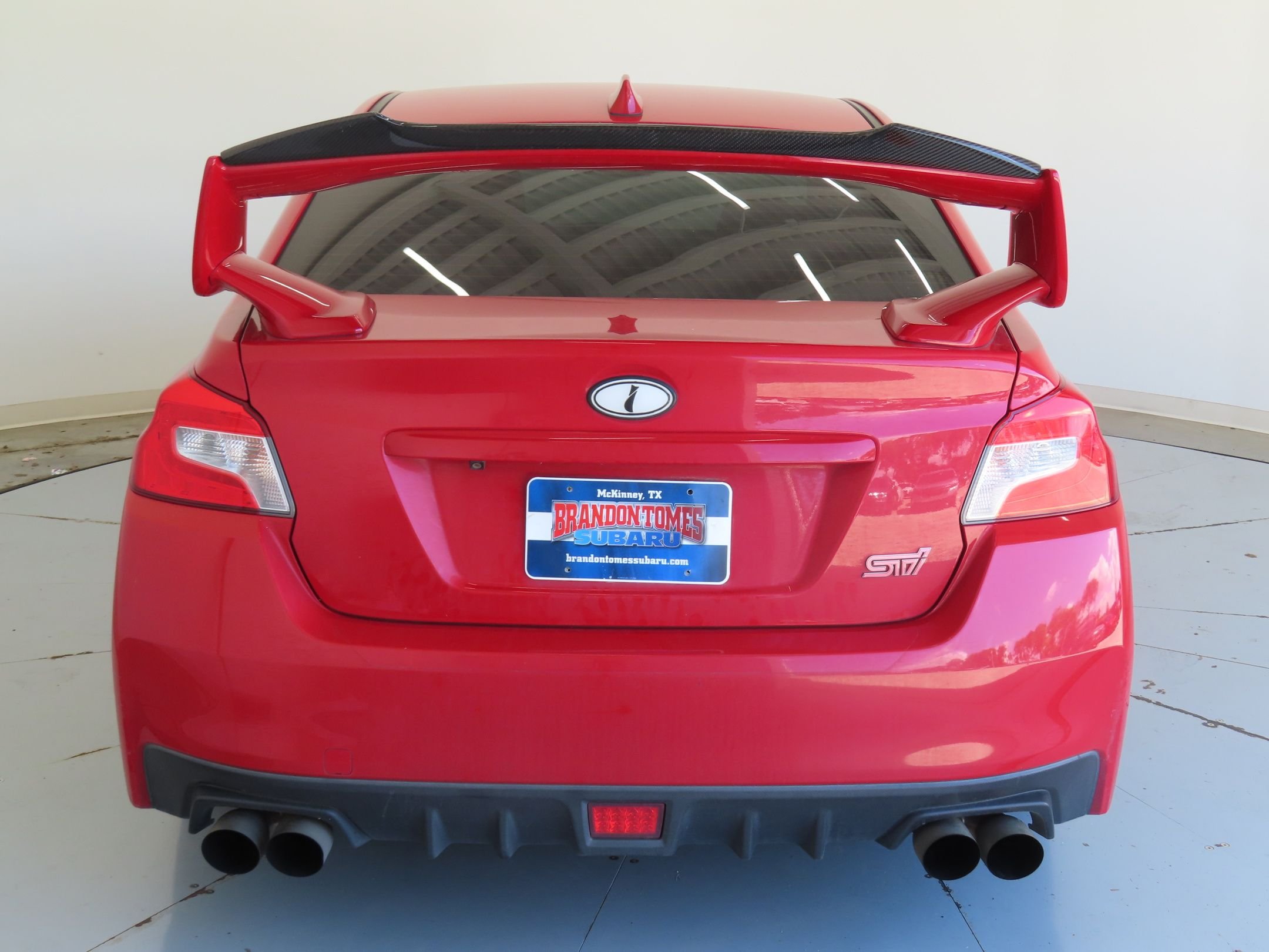 Used 2015 Red Subaru WRX STi image 4