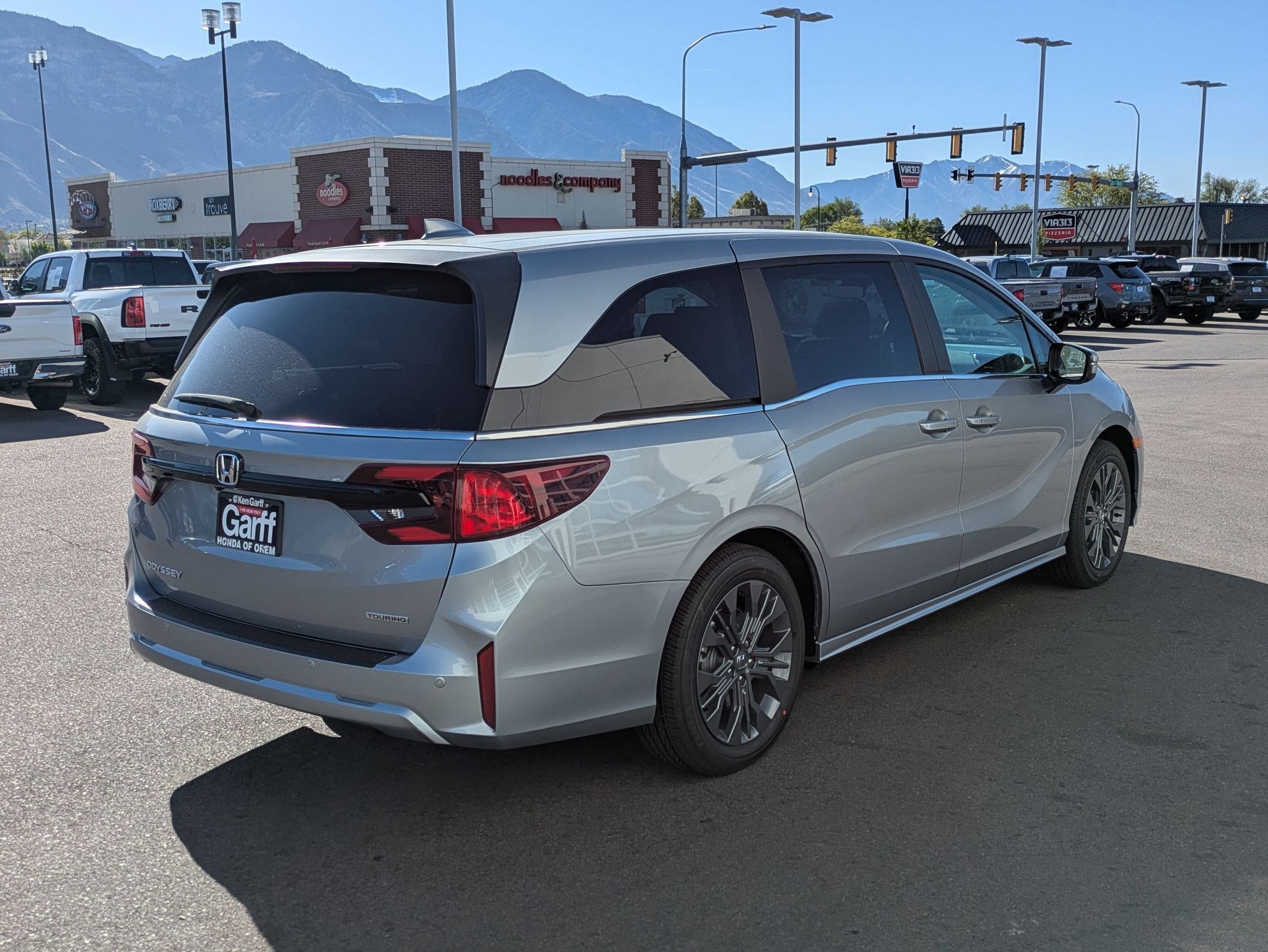 New 2026 Solar Silver Metallic Honda Touring image 3