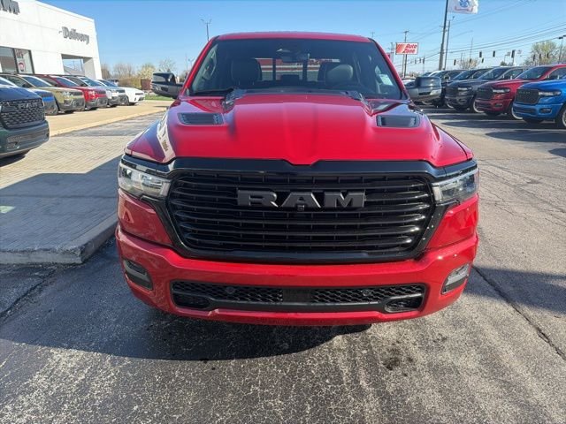 New 2026 Molten Red Pearl-Coat Exterior Paint RAM Laramie image 8