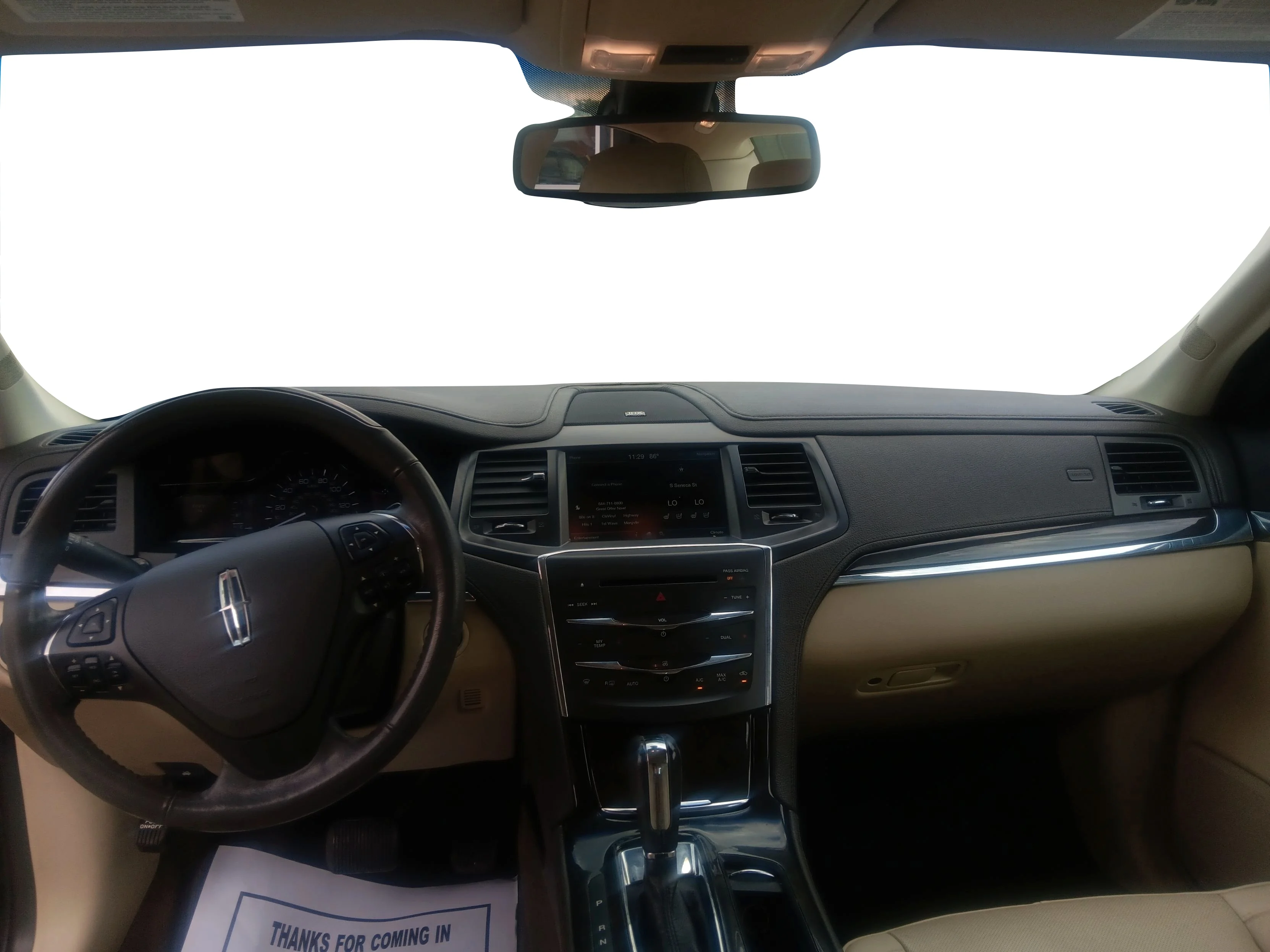 Used 2014 Black Lincoln base image 20