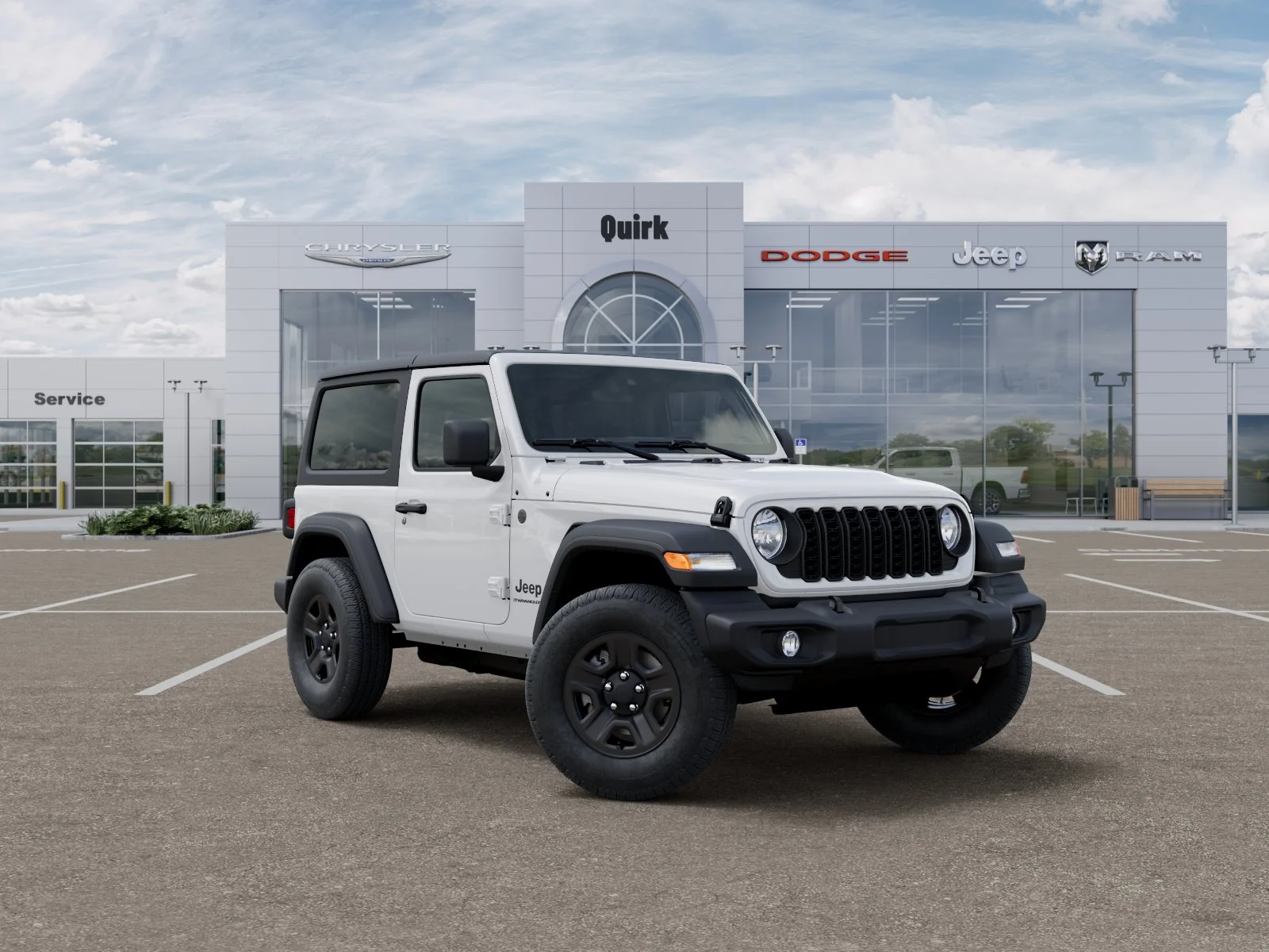 New 2026 Bright White Clearcoat Jeep Sport image 31