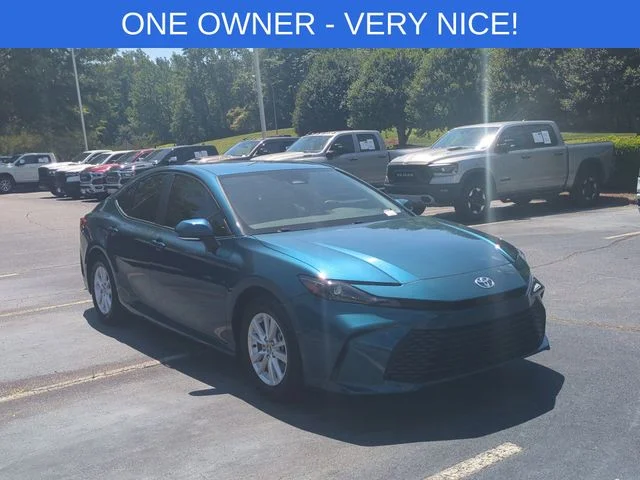Used 2025 Blue Toyota LE image 7