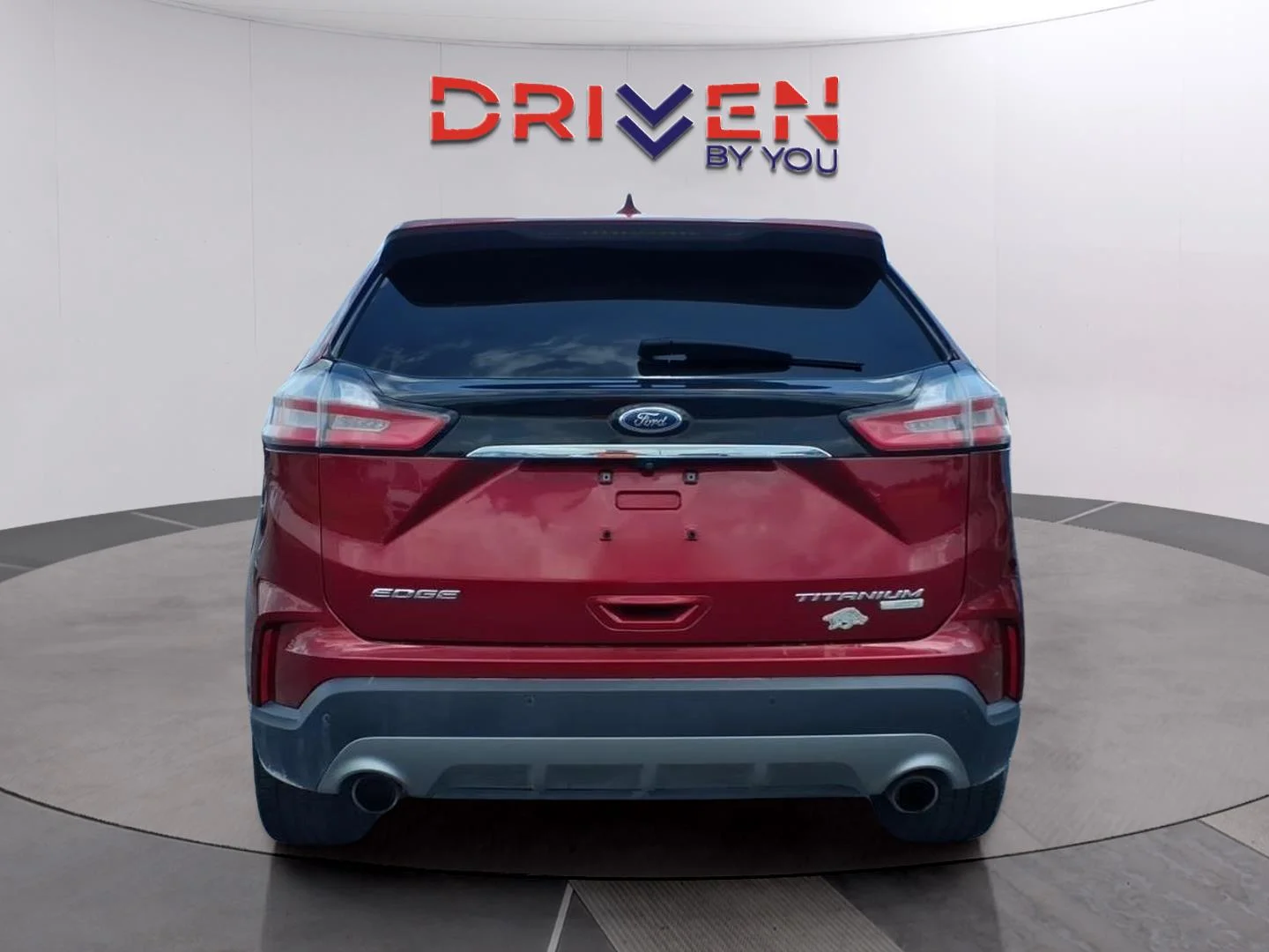 Used 2019 Ruby Red Metallic Tinted Clearcoat Ford Titanium image 4