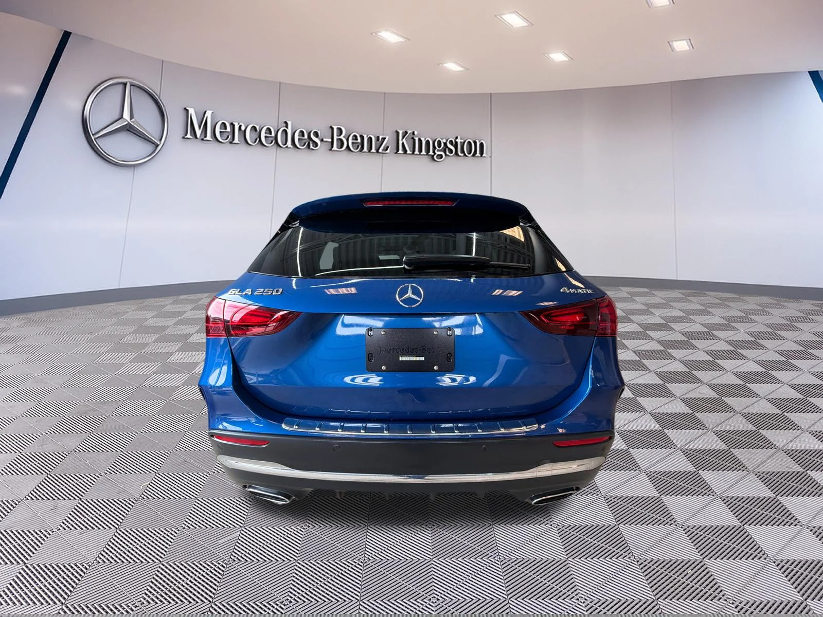 Certified Used 2025 Blue Mercedes-Benz 250 4matic Suv image 6