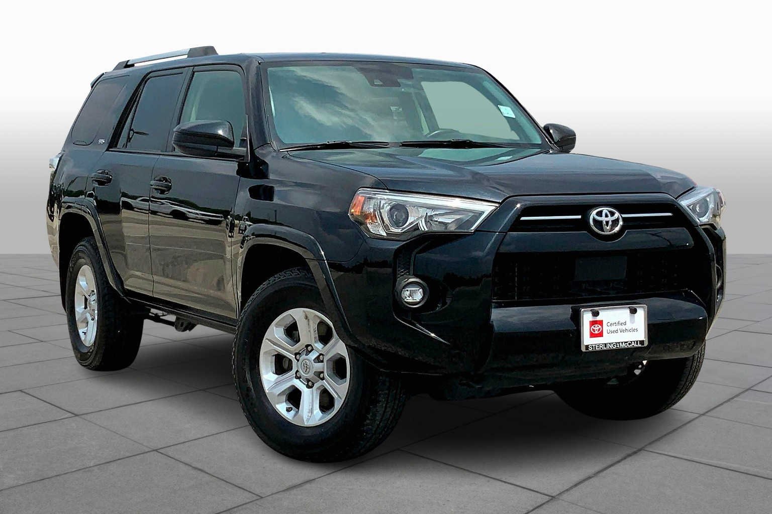 Used 2021 Midnight Black Metallic Toyota SR5 image 3