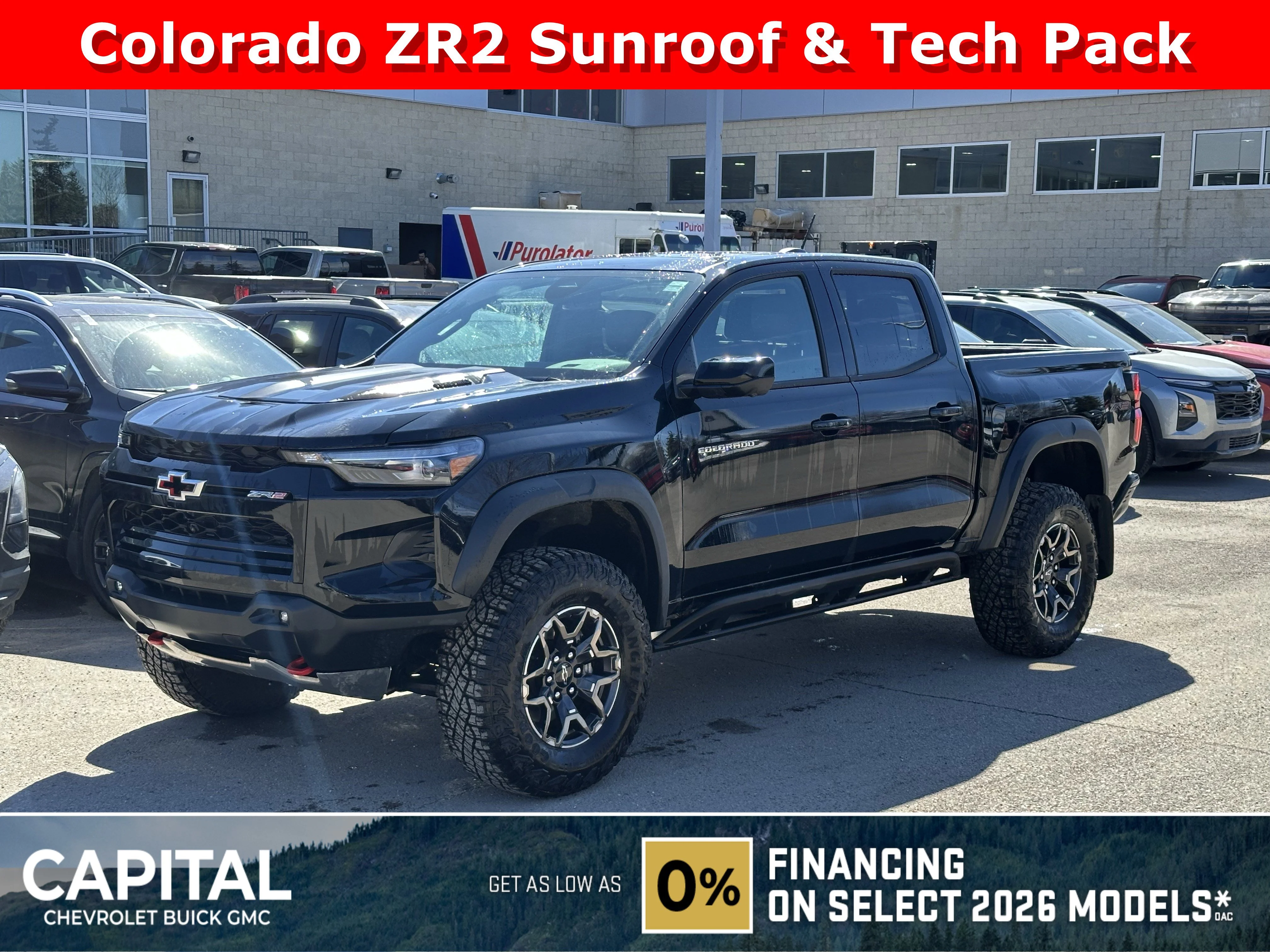 New 2026 Black Chevrolet 4WD ZR2 image 1