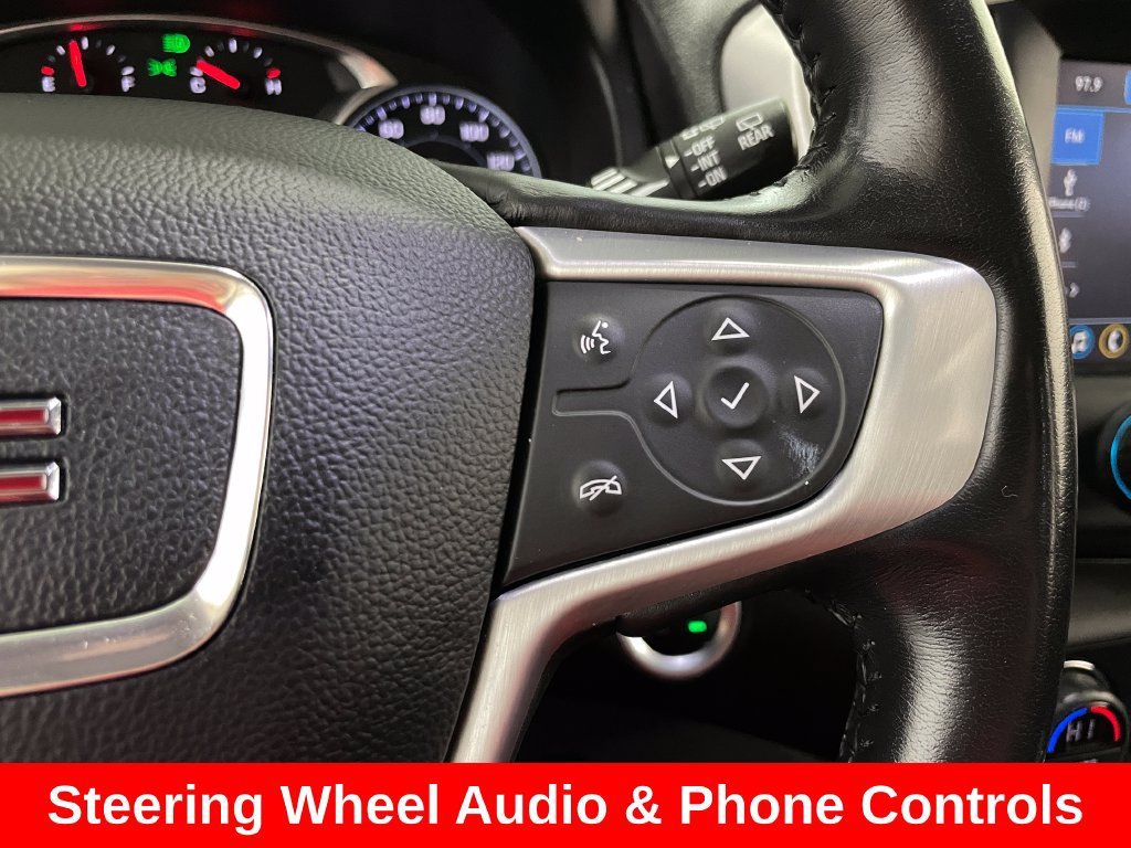 Used 2021 GRAPHITE GRAY METALLIC GMC SLT image 28