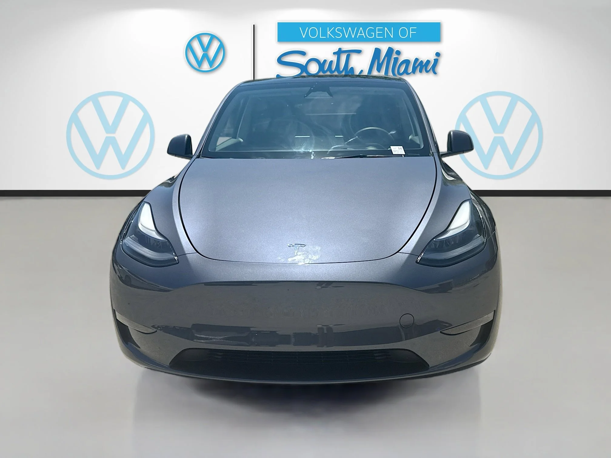 Used 2023 Tesla Model Y Base with VIN 7SAYGDED5PF941332 for sale in Miami, FL