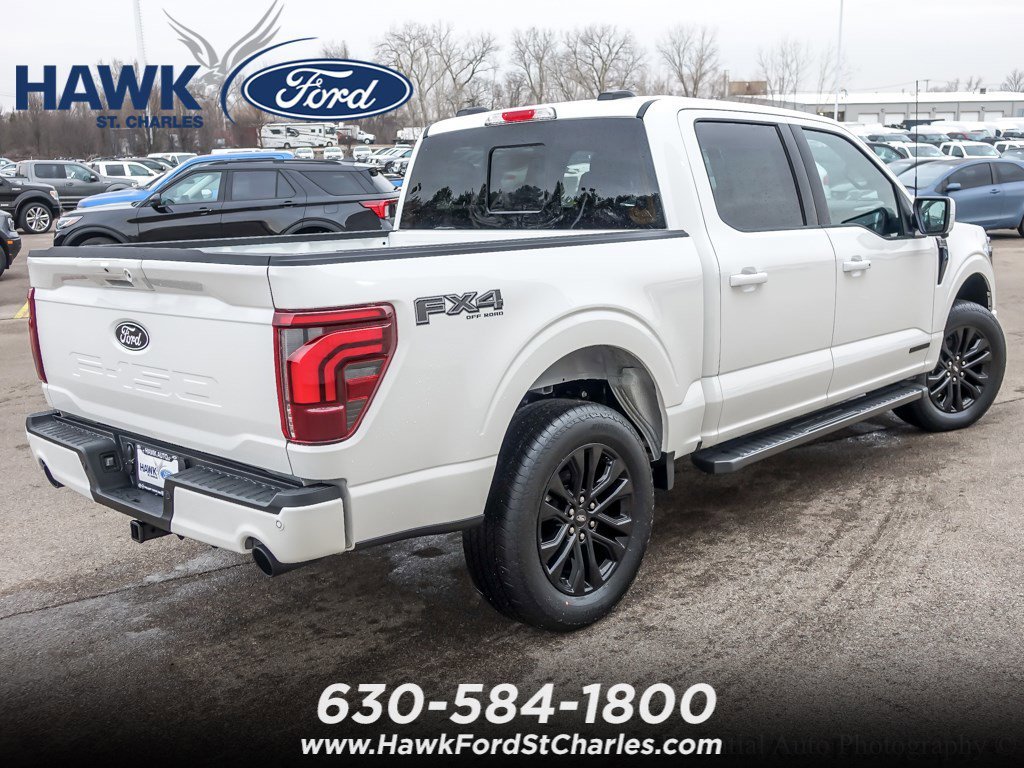New 2026 Star White Metallic Tri-Coat Ford Lariat® image 6