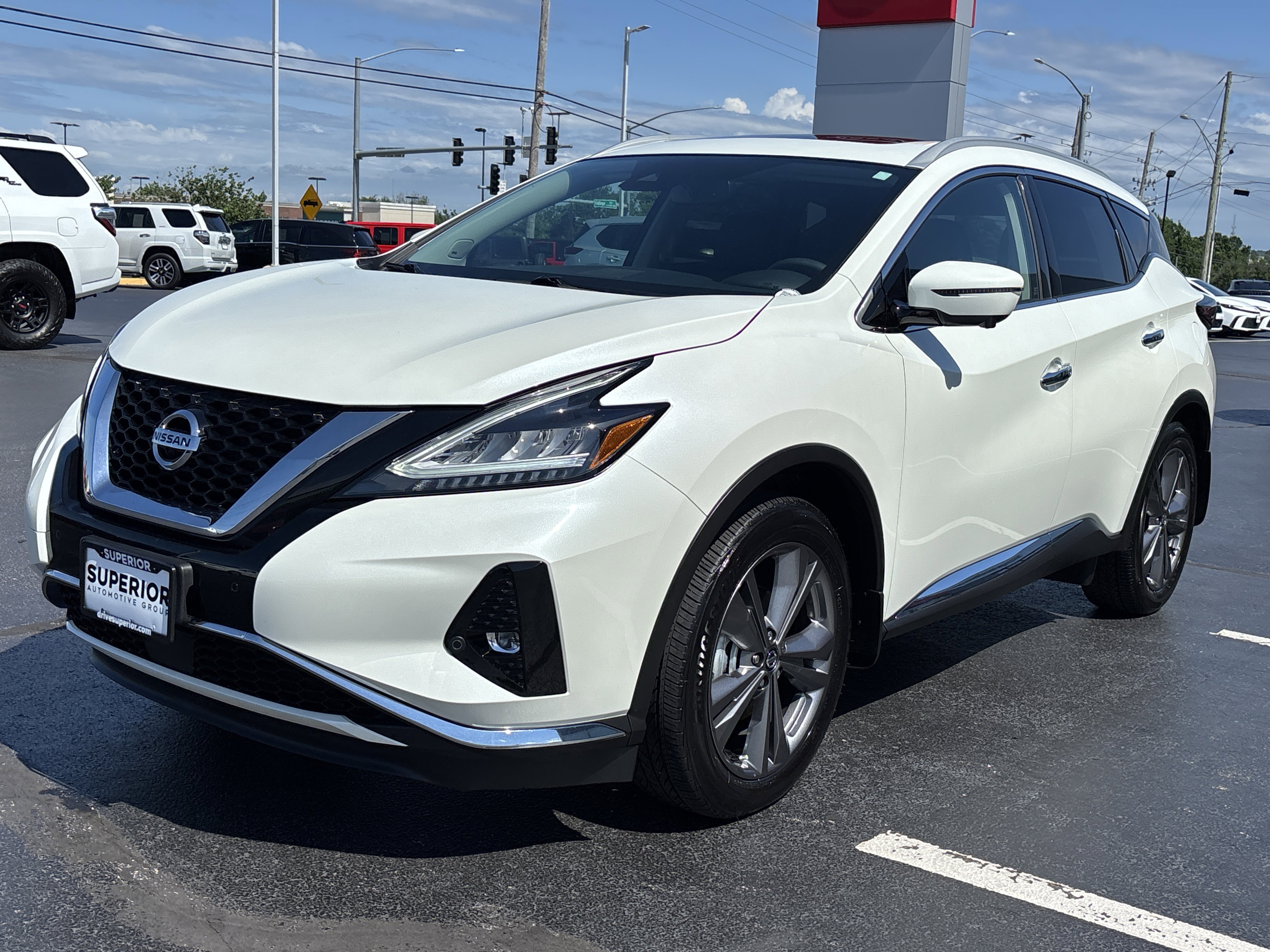 Certified Used 2021 Pearl White Tricoat Nissan Platinum AWD image 11