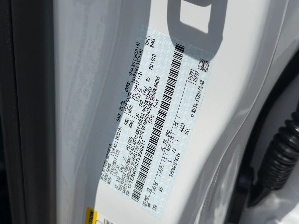 New 2026 White Ford XLT image 15