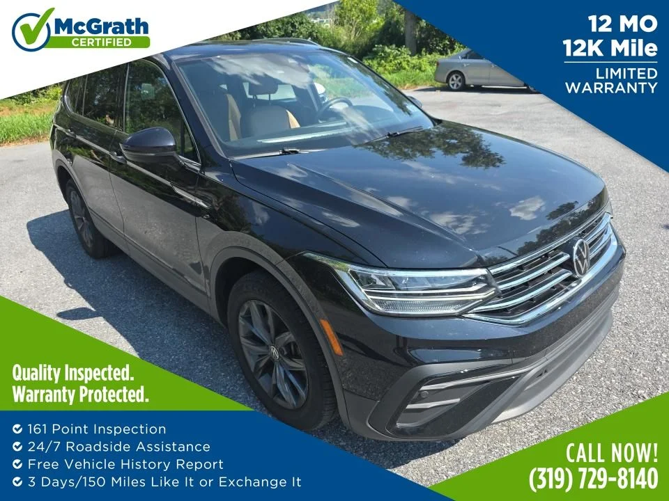 Used 2022 Black Volkswagen 2.0T SE image 1