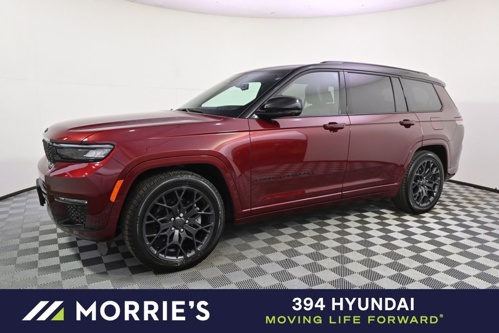 Used 2025 Jeep Grand Cherokee L Summit Reserve with VIN 1C4RJKEG3S8772664 for sale in St. Louis Park, Minnesota