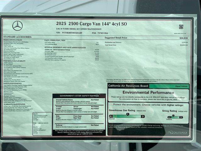 Used 2025 White Mercedes-Benz Cargo 144 WB image 20