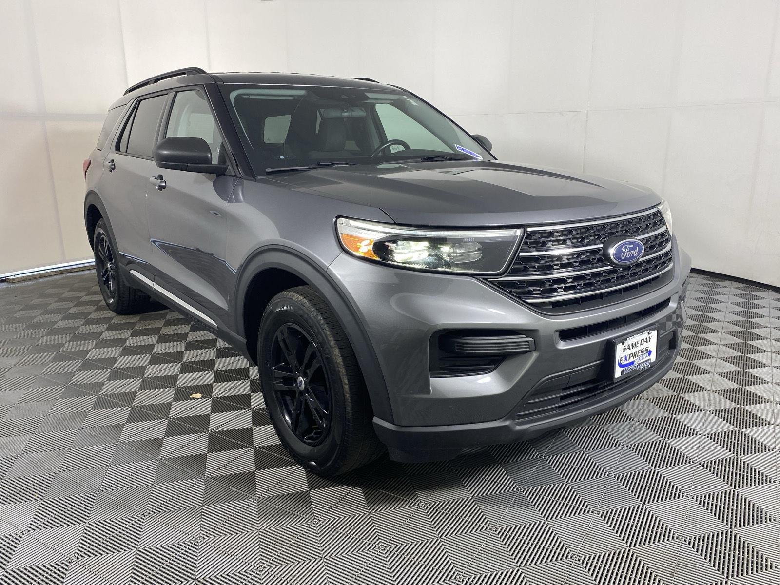 Used 2021 Carbonized Gray Ford XLT image 11