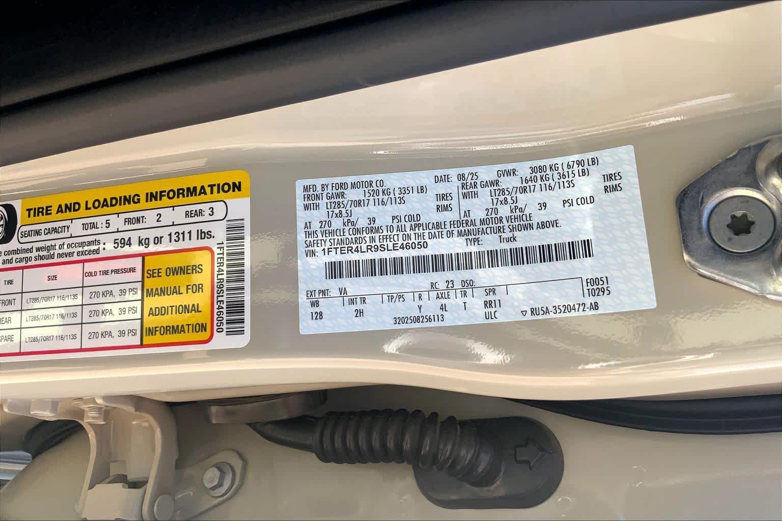 Used 2025 Desert Sand Ford Raptor image 37