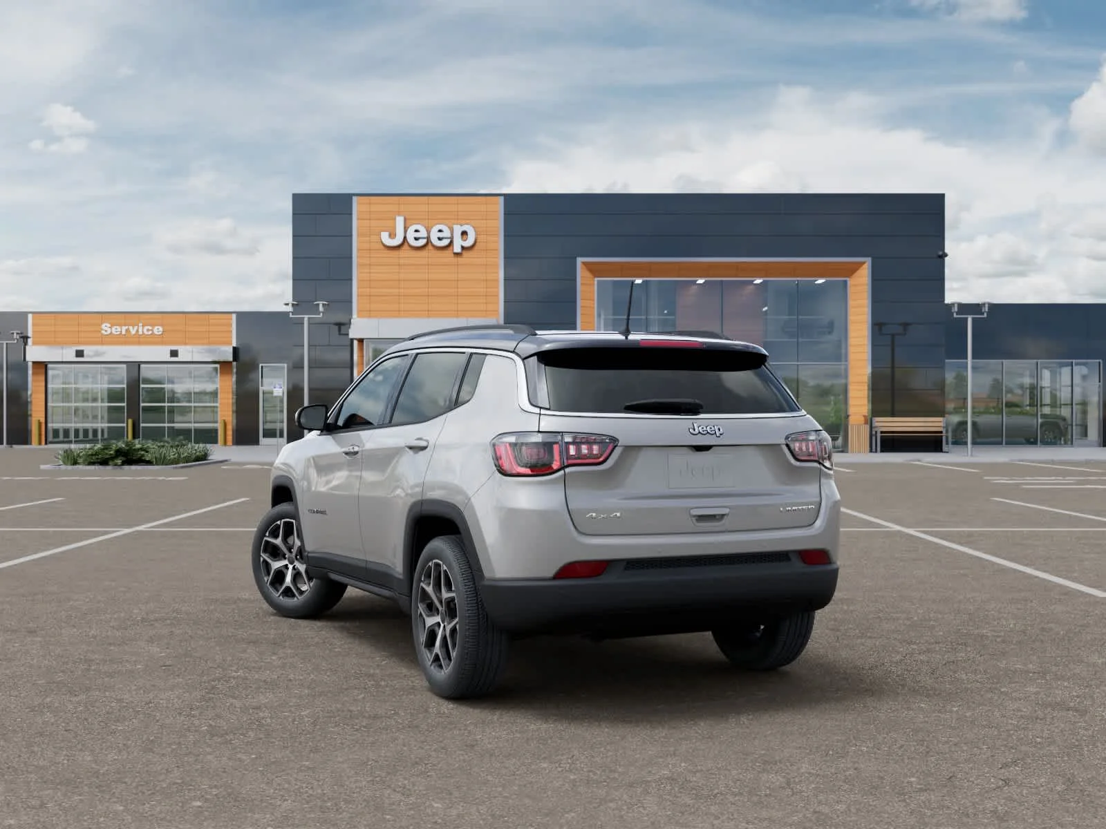 New 2026 Silver Zynith Metallic Clearcoat Jeep Limited image 3