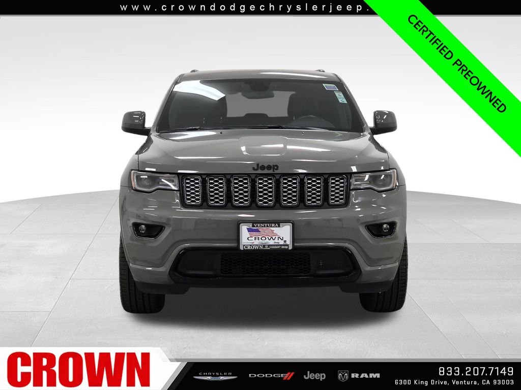 Certified Used 2021 Gray Jeep Laredo X image 2