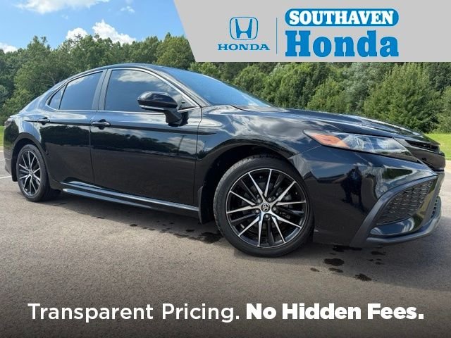Used 2024 Midnight Black Metallic Toyota SE image 1