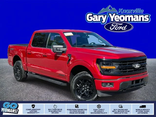 Certified Used 2024 Red Metallic Ford XLT image 1