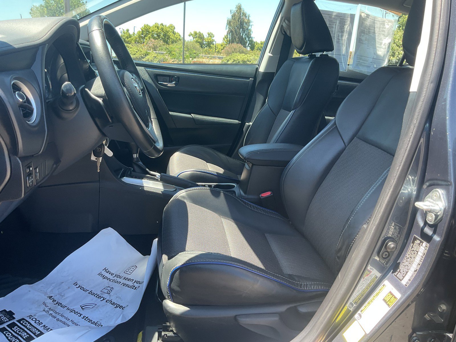 Certified Used 2017 Slate Metallic Toyota SE image 15