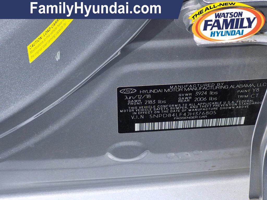Used 2018 Silver Hyundai Value Edition image 30