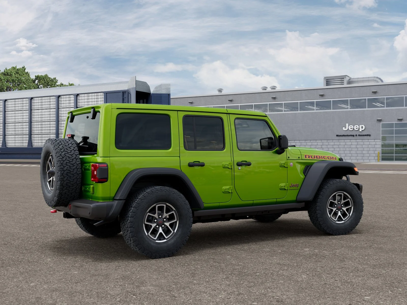 New 2026 Mojito Clear-Coat Exterior Paint Jeep Rubicon image 4