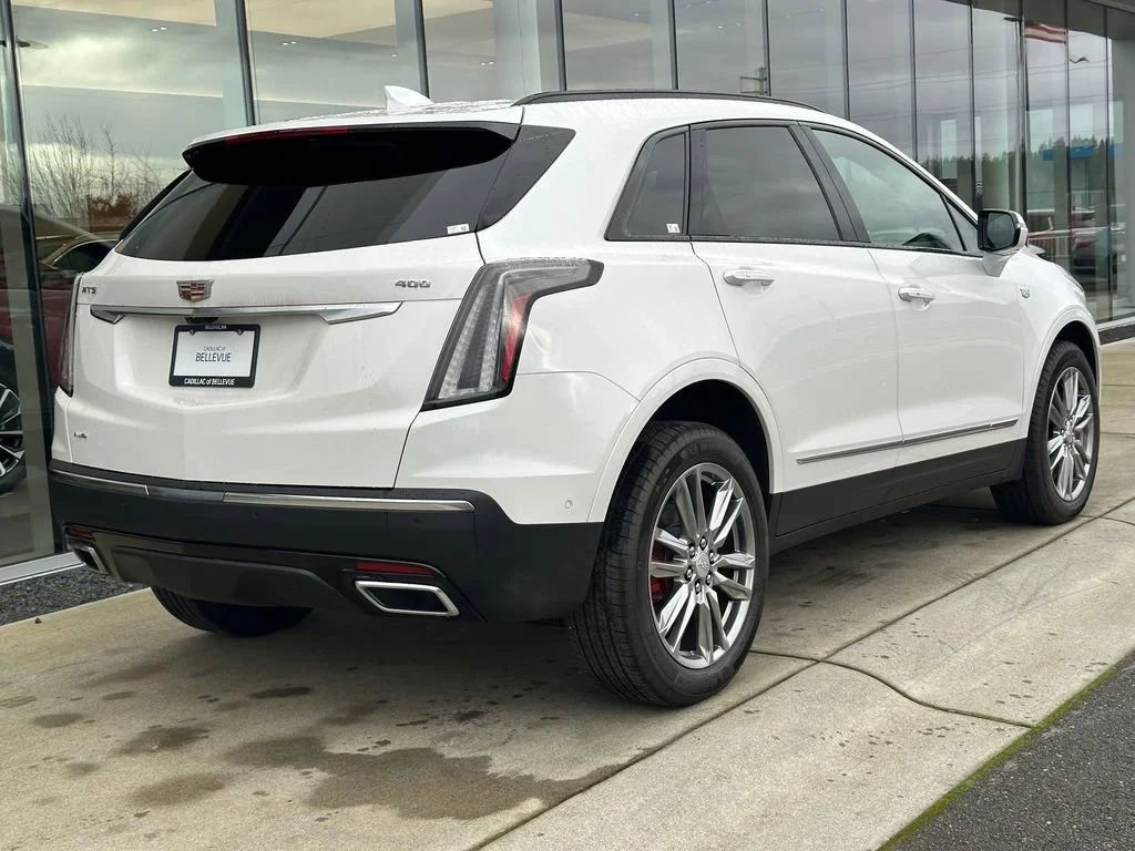 New 2025 Crystal White Tricoat Cadillac Sport image 5