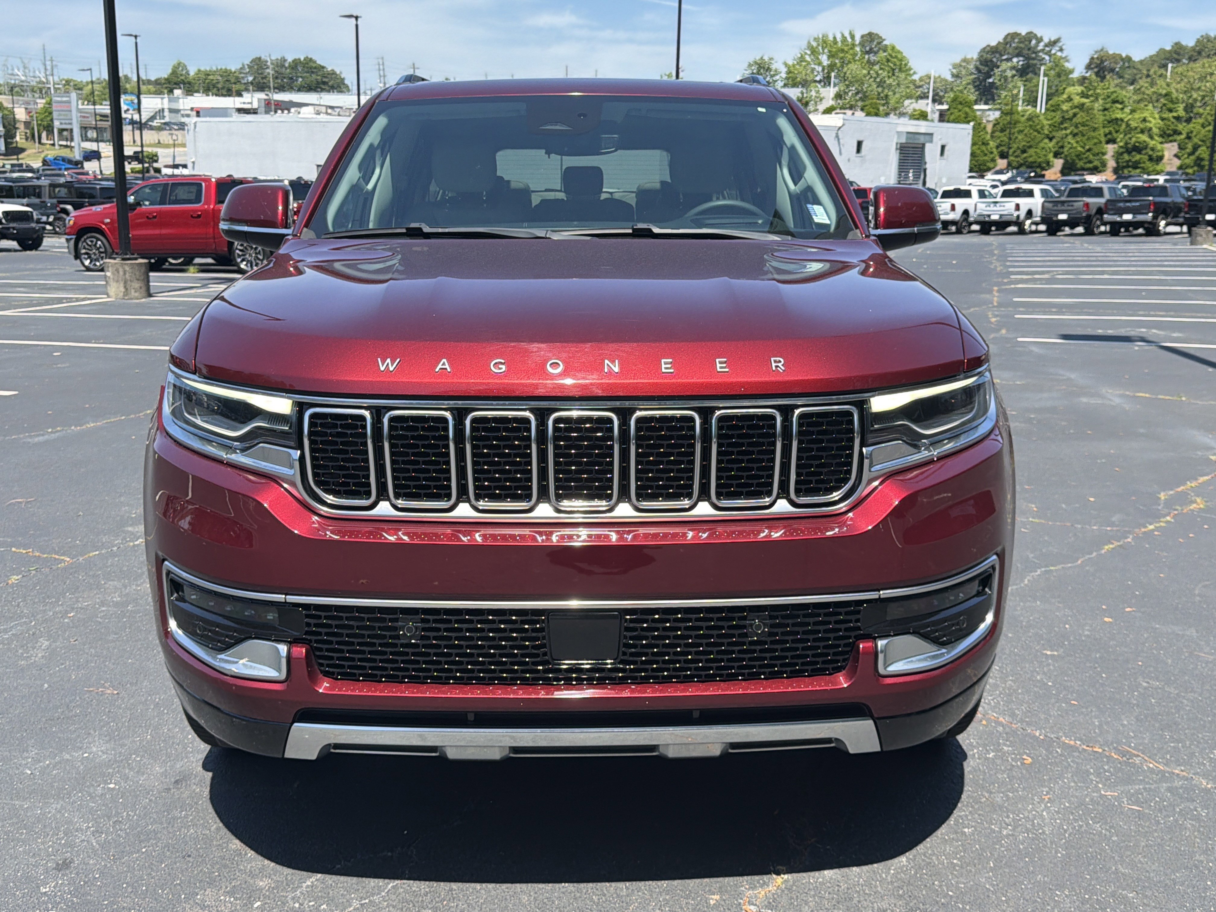 Used 2022 Velvet Red Pearlcoat Jeep Series III image 3