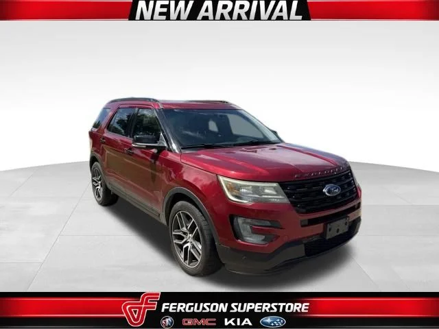 Used 2017 Red Ford Sport image 1