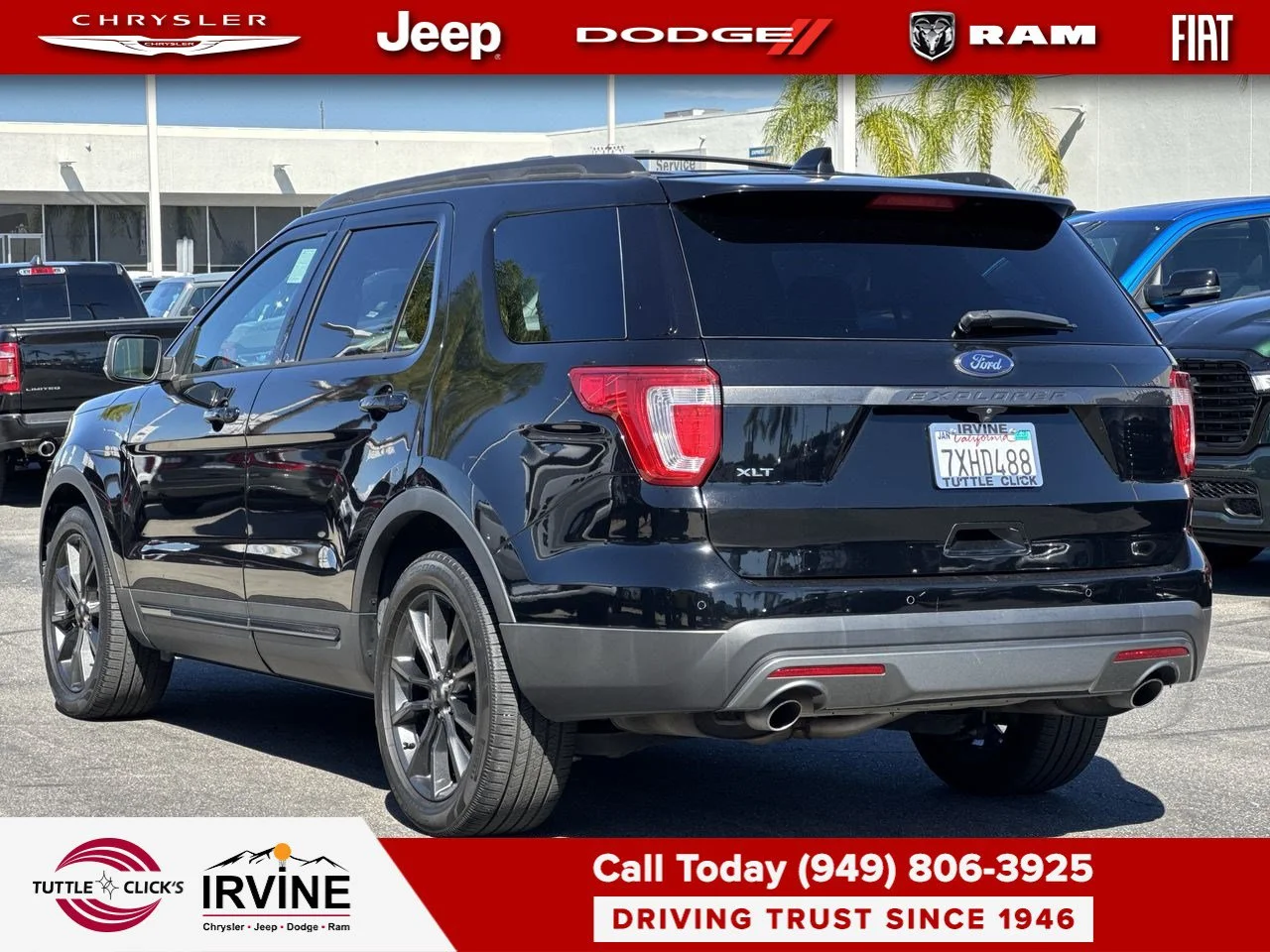 Used 2017 Shadow Black Ford XLT image 15