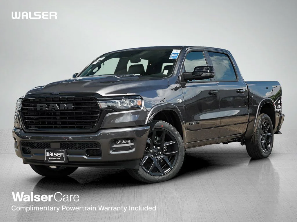 New 2026 Granite Crystal Metallic Clearcoat RAM LARAMIE image 1