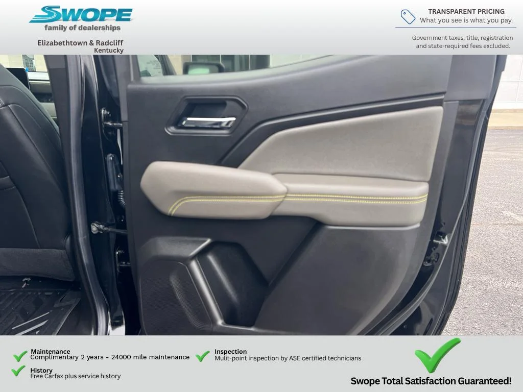 Used 2025 Black Chevrolet 4WD ZR2 image 21